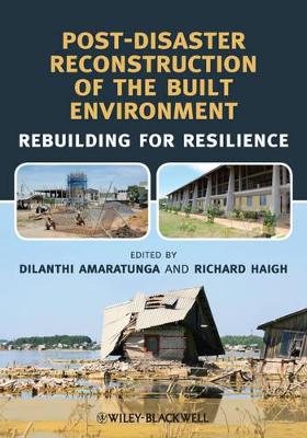 Post-Disaster Reconstruction of the Built Environment book