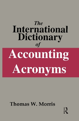 International Dictionary of Accounting Acronyms book