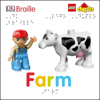 DK Braille LEGO DUPLO Farm book