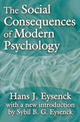 Social Consequences of Modern Psychology book