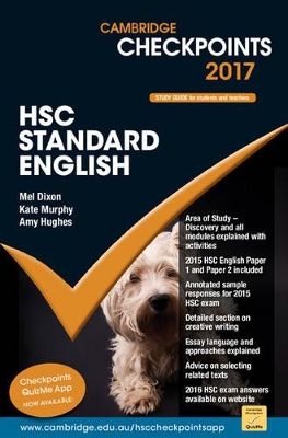 Cambridge Checkpoints HSC Standard English 2017 book