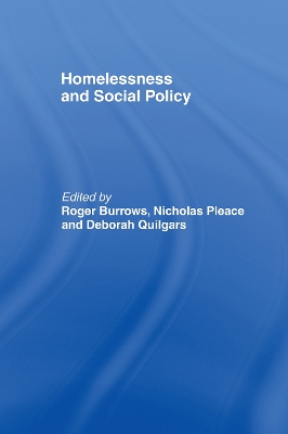 Homelessness and Social Policy book