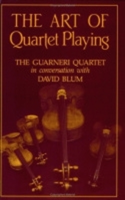 Art of Quartet Playing book