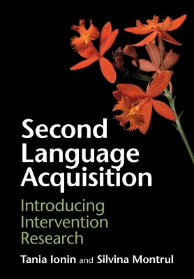 Second Language Acquisition: Introducing Intervention Research book