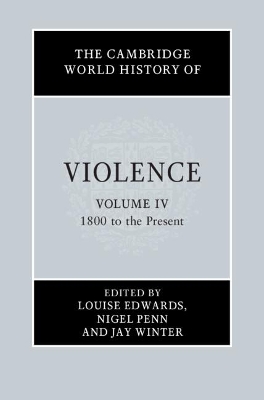 The Cambridge World History of Violence book