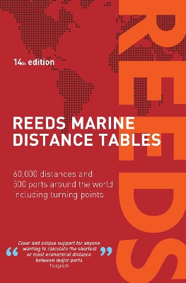 Reeds Marine Distance Tables 14th edition book