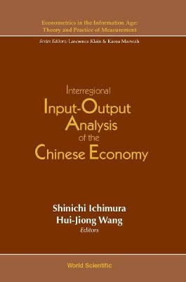 Interregional Input-output Analysis Of The Chinese Economy book