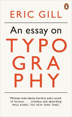 Essay on Typography book