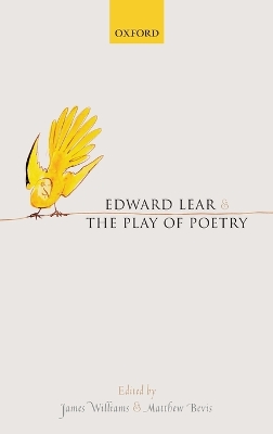 Edward Lear and the Play of Poetry book