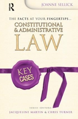 Key Cases: Constitutional and Administrative Law by Joanne Coles