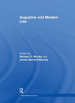 Augustine and Modern Law book