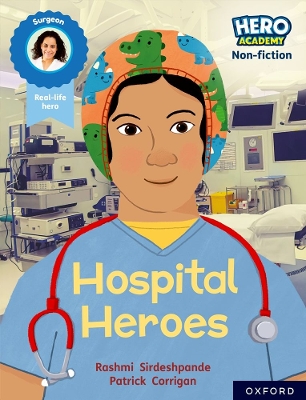 Hero Academy Non-fiction: Oxford Reading Level 8, Book Band Purple: Hospital Heroes book