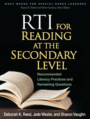 RTI for Reading at the Secondary Level book