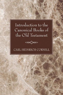 Introduction to the Canonical Books of the Old Testament book