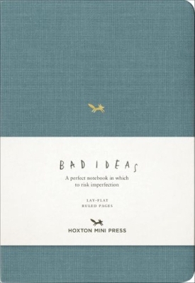 A Notebook for Bad Ideas - Blue Ruled book