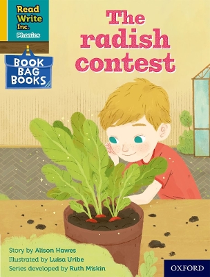 Read Write Inc. Phonics: The radish contest (Yellow Set 5 Book Bag Book 9) book