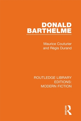 Donald Barthelme book