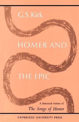 Homer and the Epic book