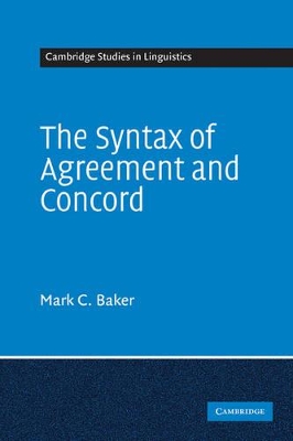 Syntax of Agreement and Concord book