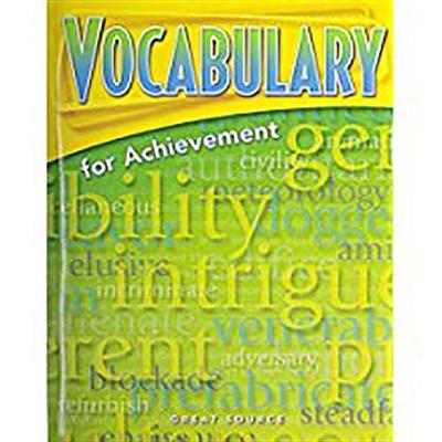 Great Source Vocabulary for Achievement book