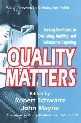Quality Matters by John Winston Mayne