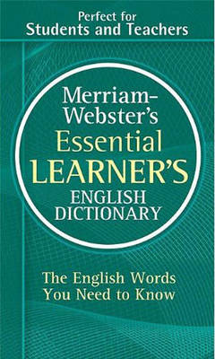 M-W Essential Learner's English Dictionary book