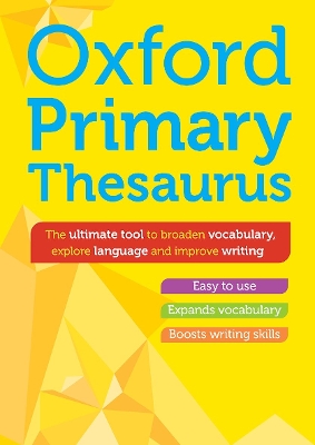 Oxford Primary Thesaurus book