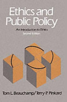 Ethics and Public Policy book