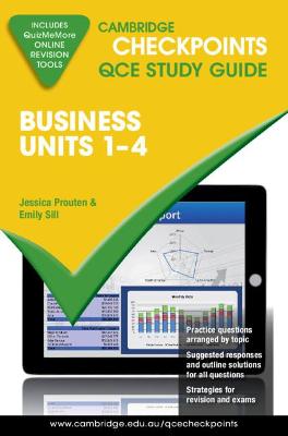 Cambridge Checkpoints QCE Business Units 1-4 book