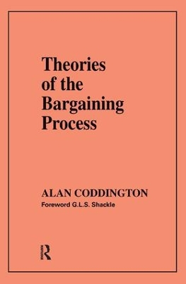 Theories of the Bargaining Process book