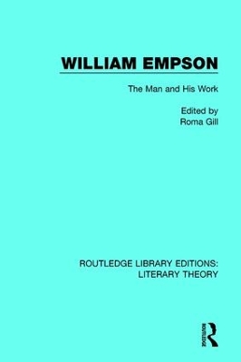 William Empson by Roma Gill