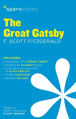Great Gatsby SparkNotes Literature Guide book