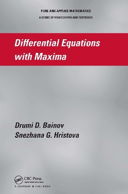 Differential Equations with Maxima by umi D. Bainov