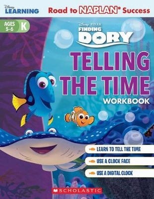 Disney Learning Workbook: Finding Dory Telling the Time Level K book