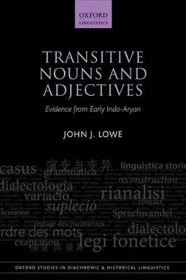 Transitive Nouns and Adjectives: Evidence from Early Indo-Aryan book