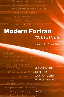 Modern Fortran Explained: Incorporating Fortran 2023 book