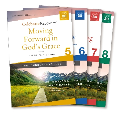 Celebrate Recovery: The Journey Continues Participant's Guide Set Volumes 5-8: A Recovery Program Based on Eight Principles from the Beatitudes book