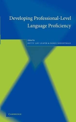 Developing Professional-Level Language Proficiency book