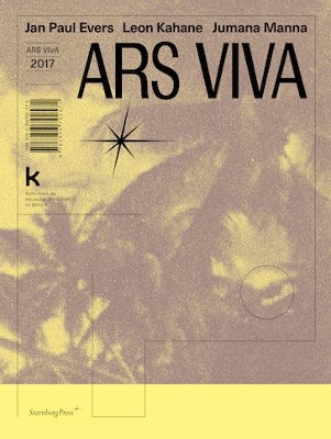 ars viva 2017 – Jan Paul Evers, Leon Kahane, Jumana Manna book