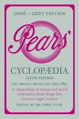 Pears Cyclopaedia: 2006-2007 book