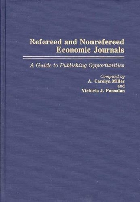 Refereed and Nonrefereed Economic Journals book