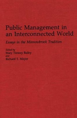 Public Management in an Interconnected World book