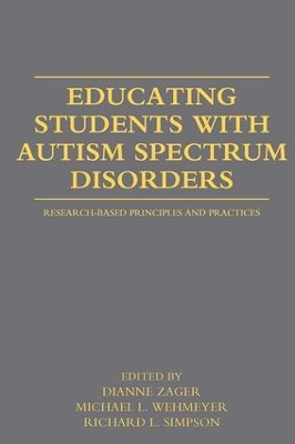 Educating Students with Autism Spectrum Disorders book