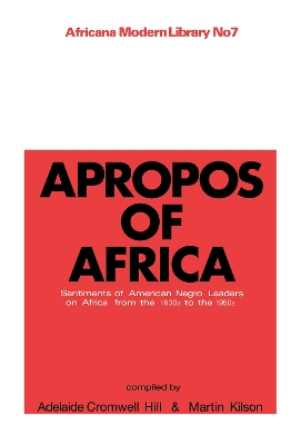 Apropos of Africa book