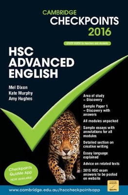 Cambridge Checkpoints HSC Advanced English 2016 book