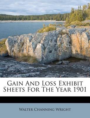 Gain and Loss Exhibit Sheets for the Year 1901 book