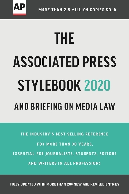 The Associated Press Stylebook: 2020–2022 (55th edition) book