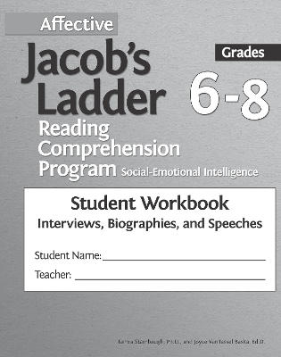 Affective Jacob's Ladder Reading Comprehension Program: Grades 6-8, Student Workbooks, Interviews, Biographies, and Speeches (Set of 5) book