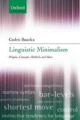 Linguistic Minimalism by Cedric Boeckx