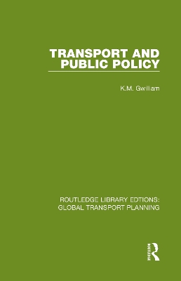 Transport and Public Policy book